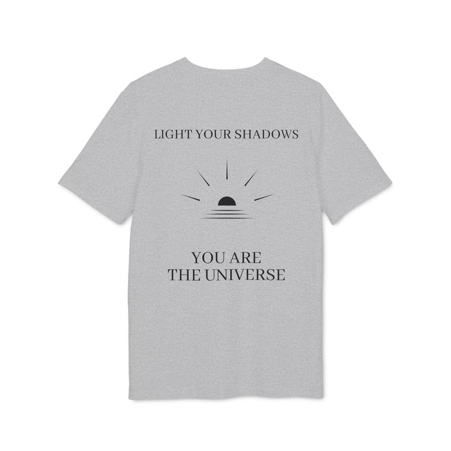T-shirt LIGHT YOUR SHADOWS - YOU ARE THE UNIVERSE